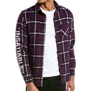 WeSC Oden Thrills Fleece Shirt Jacket Shacket